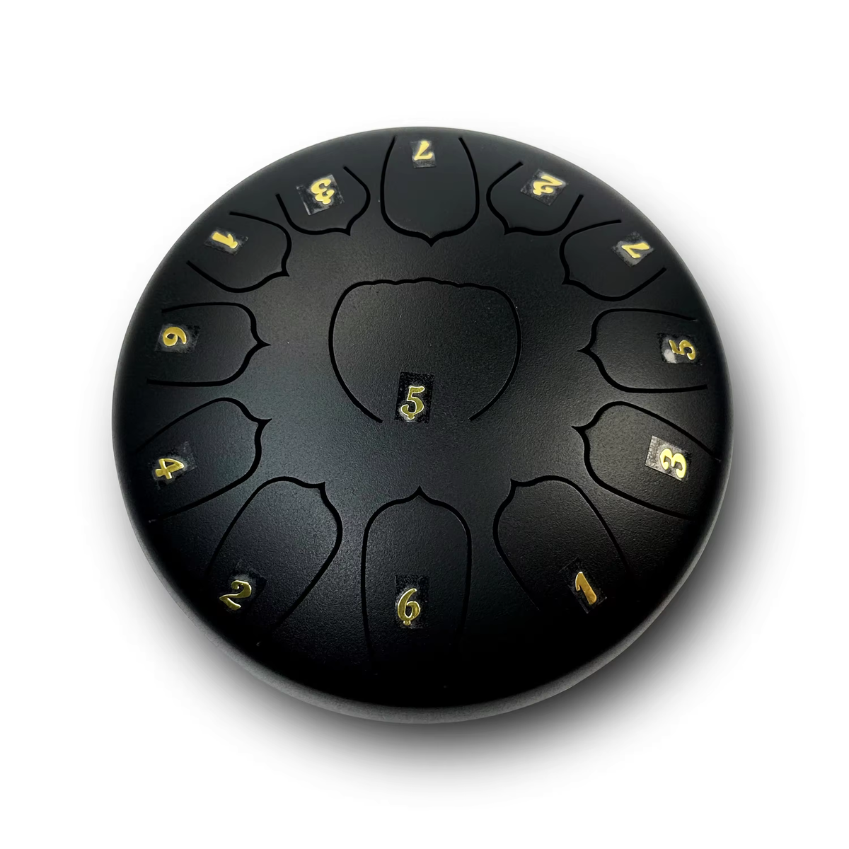 6" Mini Steel Tongue Drum – 8/11/13 Notes Stainless Steel Sound Therapy Drum