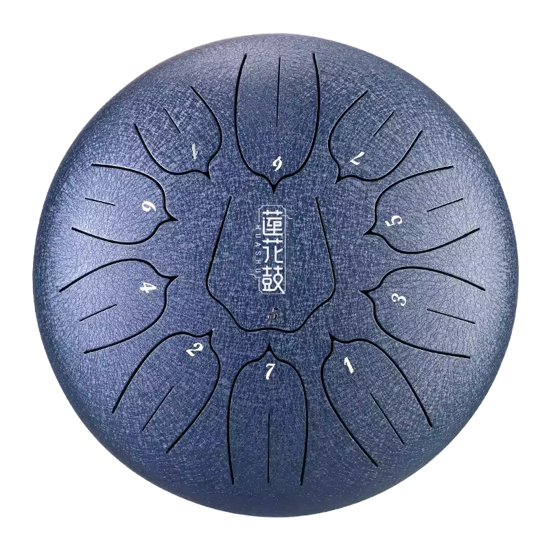 11 Notes 12 Inch Steel Tongue Drum – Handpan Tank Drum Percussion Instrument