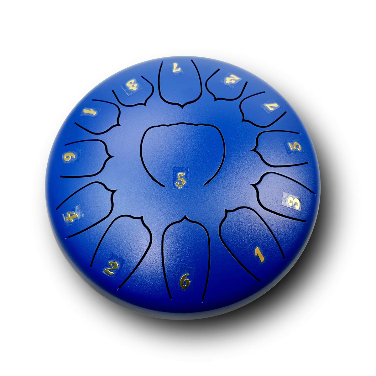 6" Mini Steel Tongue Drum – 8/11/13 Notes Stainless Steel Sound Therapy Drum