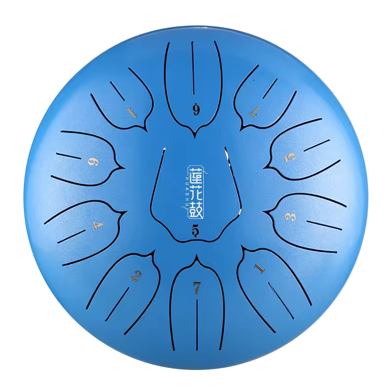 11 Notes 12 Inch Steel Tongue Drum – Handpan Tank Drum Percussion Instrument
