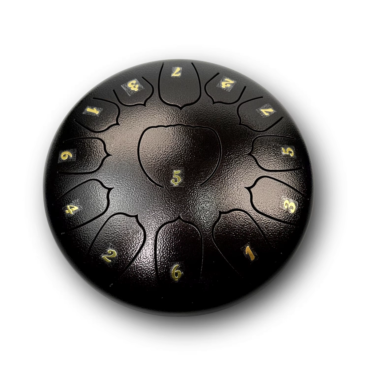 6" Mini Steel Tongue Drum – 8/11/13 Notes Stainless Steel Sound Therapy Drum