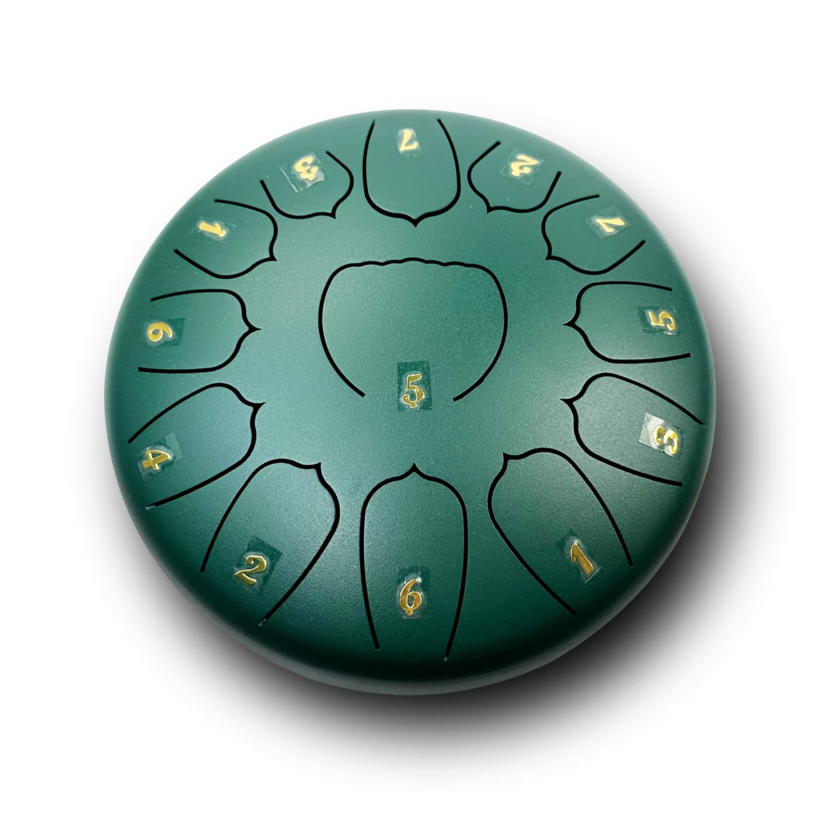 6" Mini Steel Tongue Drum – 8/11/13 Notes Stainless Steel Sound Therapy Drum