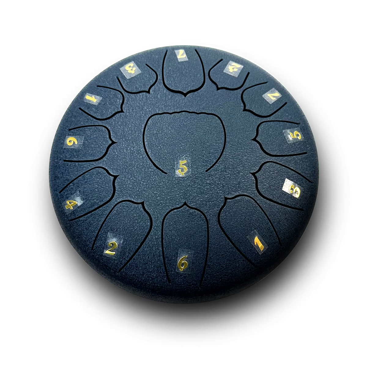 6" Mini Steel Tongue Drum – 8/11/13 Notes Stainless Steel Sound Therapy Drum