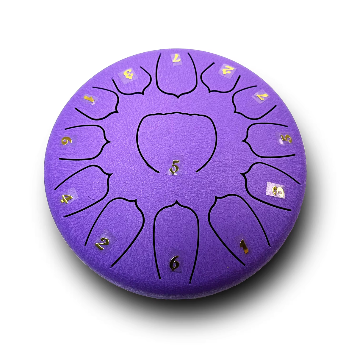 6" Mini Steel Tongue Drum – 8/11/13 Notes Stainless Steel Sound Therapy Drum