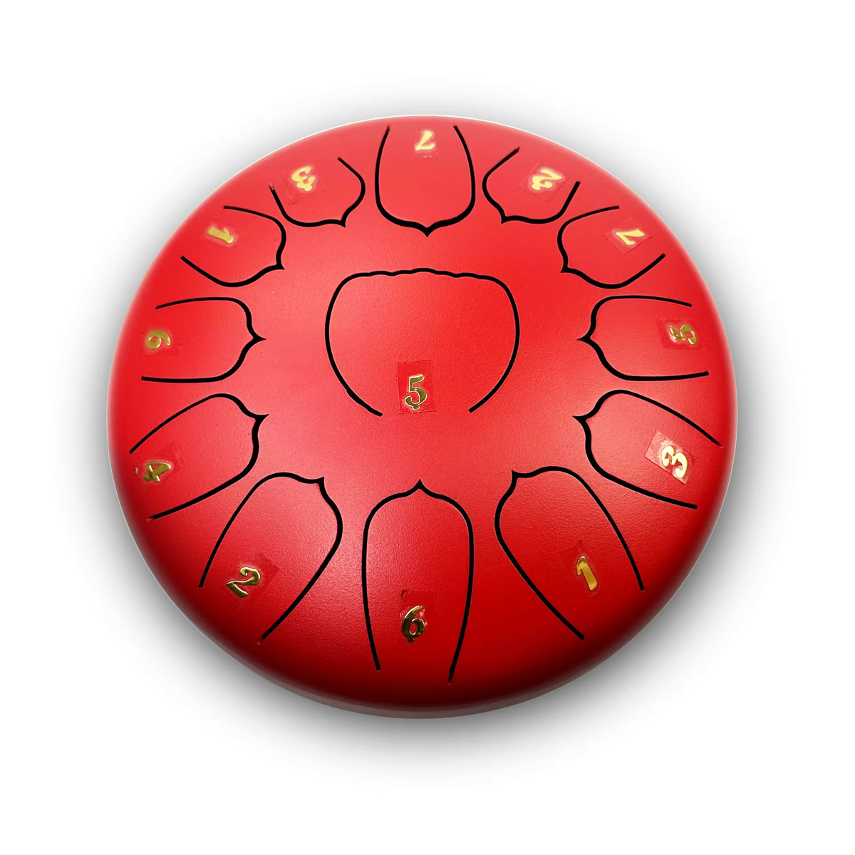 6" Mini Steel Tongue Drum – 8/11/13 Notes Stainless Steel Sound Therapy Drum