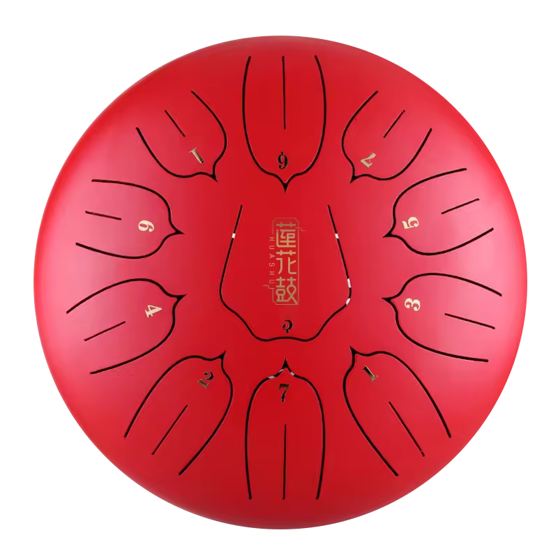 11 Notes 12 Inch Steel Tongue Drum – Handpan Tank Drum Percussion Instrument