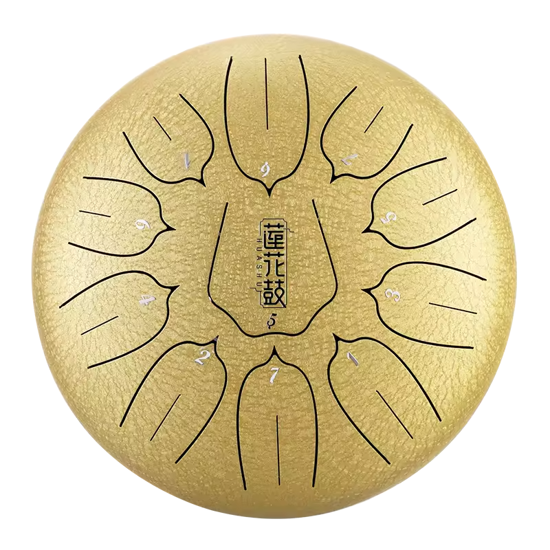 11 Notes 12 Inch Steel Tongue Drum – Handpan Tank Drum Percussion Instrument